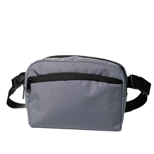 شنطة وسط لايت - رمادي عش نحل